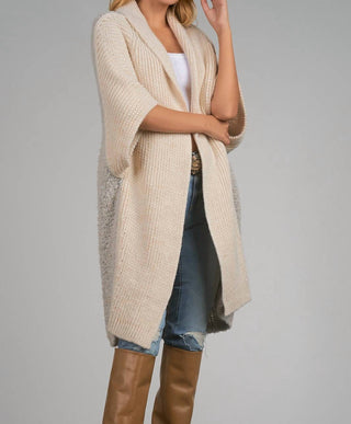 Elan - Madrid Wool Knit Long Cardigan