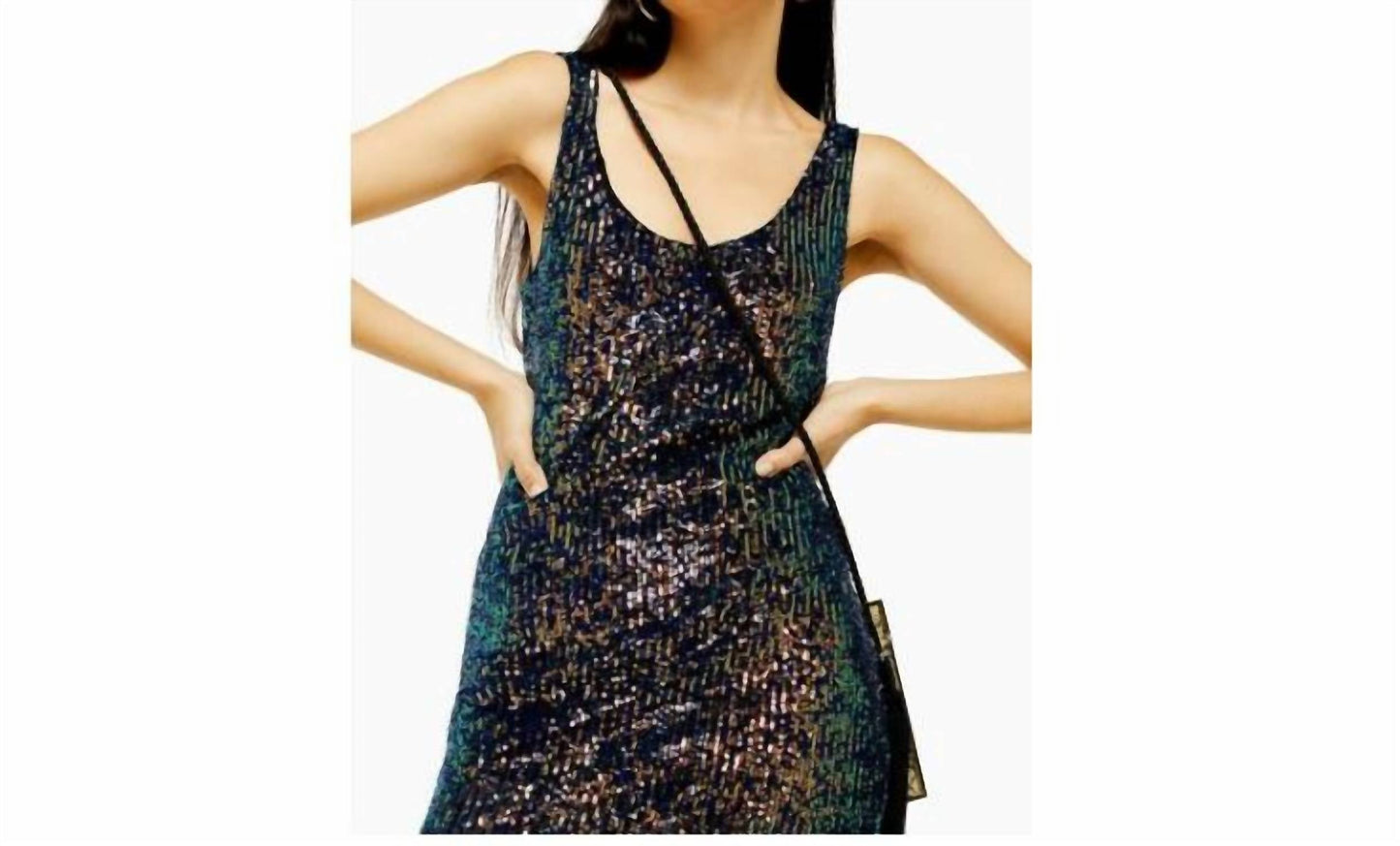 Topshop - Mermaid Sequin Mini Bodycon Dress