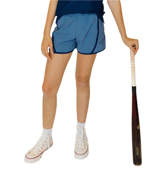 Courtside Kids - Girl's Gingham Super Short