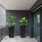 Pack of 2 Square Planters with Automatic Watering System