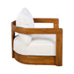 Premium Acacia Wood Outdoor Club Chair