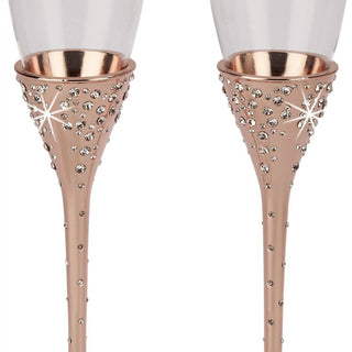 Creative Gifts International - Galaxy Champagne Flutes Set