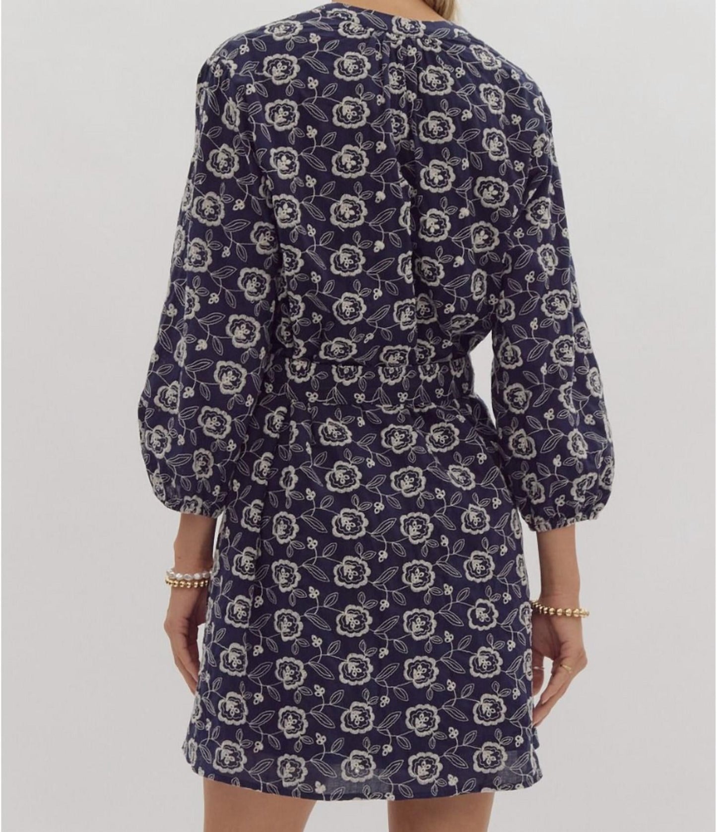 Entro - Floral Short Dress