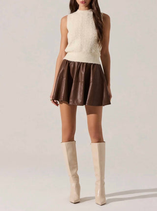 Astr - Pernille Cable Knit Sweater Tank