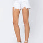 Judy Blue - Mid-rise Destroyed Shark Bite Hem Shorts - Plus