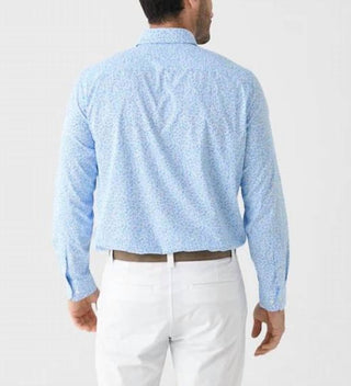 Southern Tide - Flower Frenzy Intercoastal Long Sleeve Sport Shirt