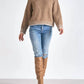 Elan - Stitch Detail Turtleneck Sweater