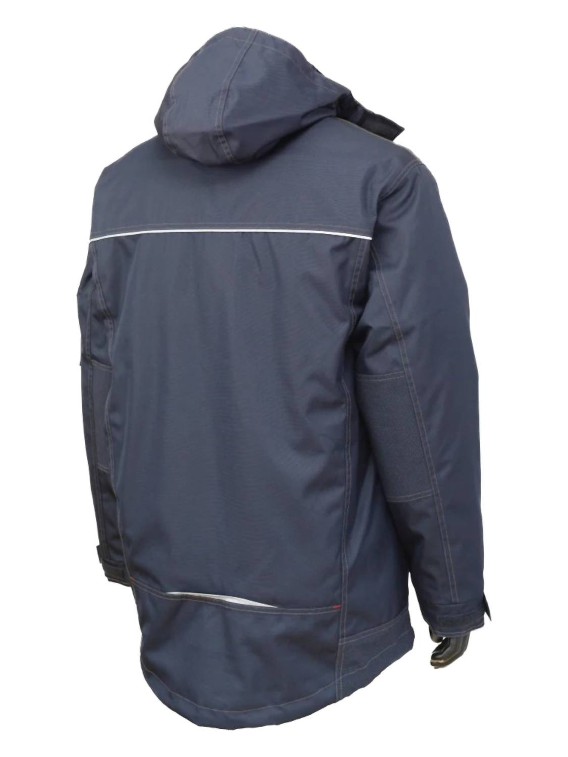 Tough Duck - Men's Wj141 Poly Oxford 3-in-1 Parka Jacket