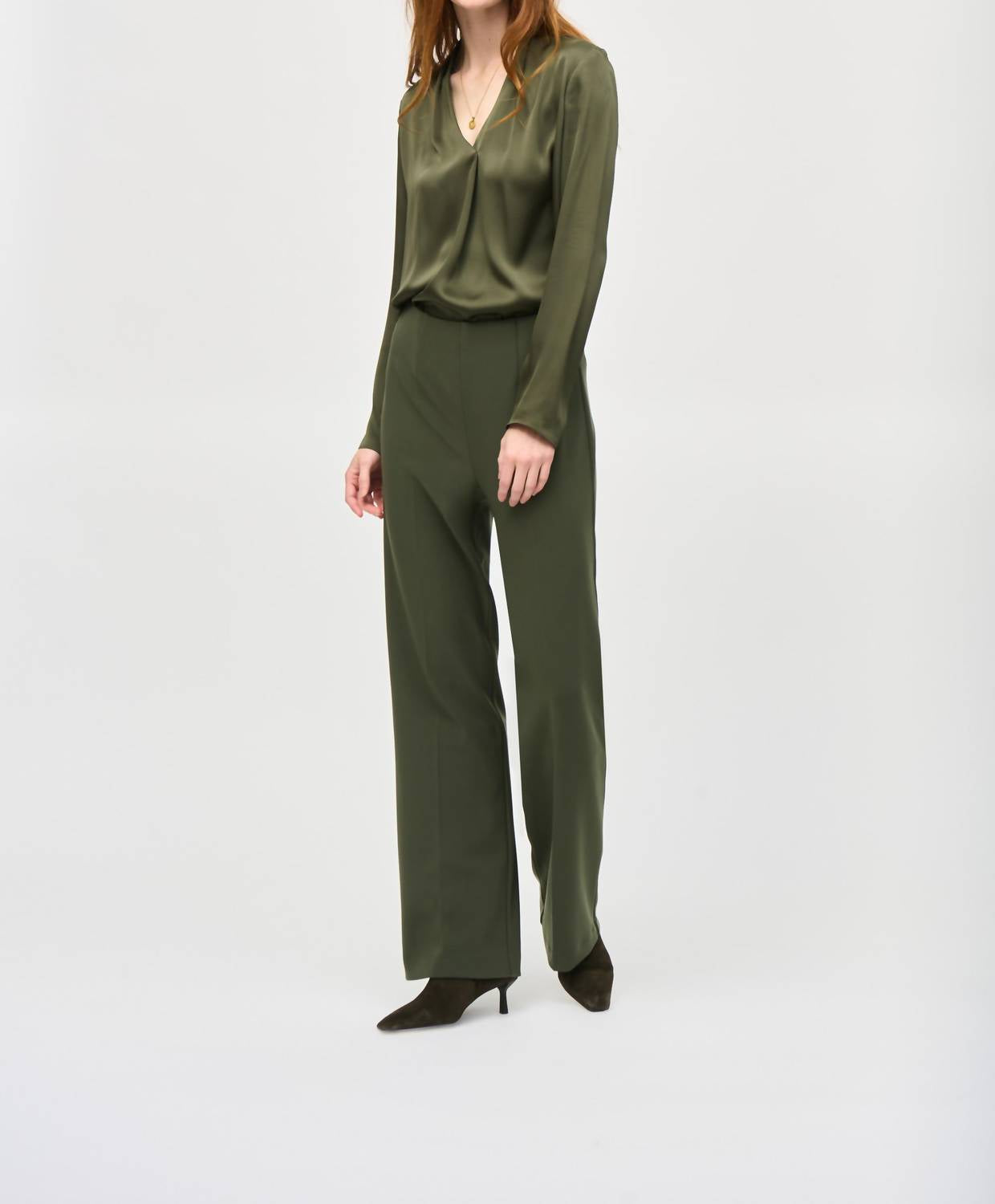 Joseph Ribkoff - Silky Knit Wide Leg Pant