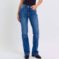 Judy Blue - Mid-rise Thermal Bootcut Jeans