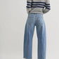Just Black Denim - Ankle Barrel Jeans