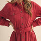 &Merci - Suede Shirt Dress