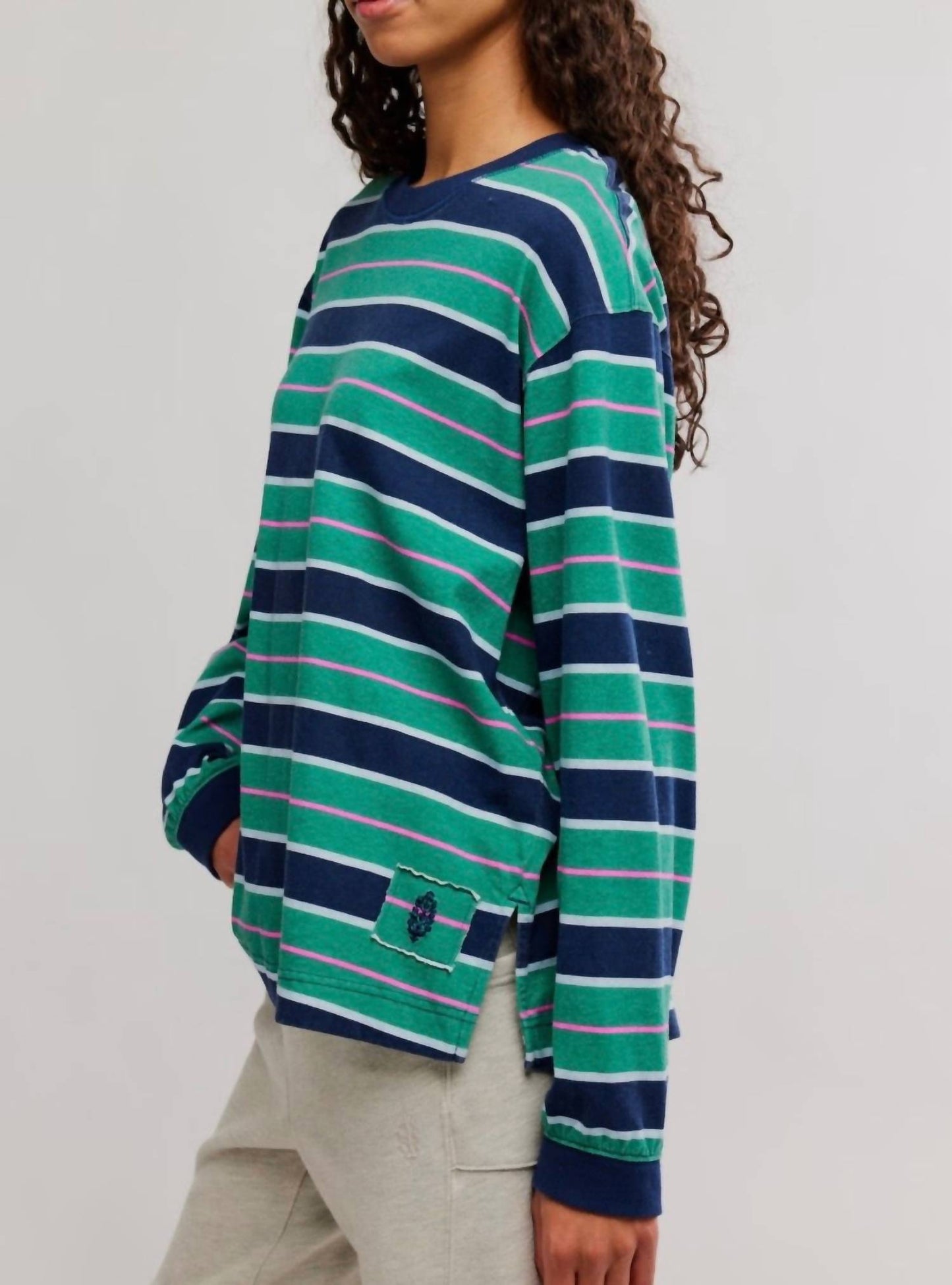 Free People - Printed Hustle Layer Top