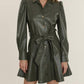 Dolce Cabo - VEGAN BELTED DRESS