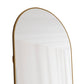 The 4th Generation Floor Mounted Full Length Mirror with Gold Frame