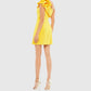 Ieena For Mac Duggal - One-shoulder Ruffle Mini Dress
