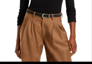 Donni Ribbed Jersey Turtleneck Top