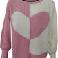 Bibi - Posie Heart Knit Sweater