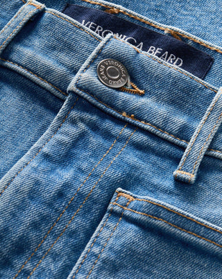 Veronica Beard - Beverly Patch - Pocket Skinny - Flare Jean