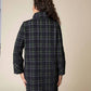 Habitat - Speckle Knit Plaid Car Coat