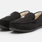 Polo Ralph Lauren Men's Dezi Micro Suede Slippers Black Size 12