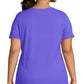 JMS by Hanes Women's Short Sleeve Tee Purple Size 3X