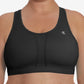 Champion Women's The Vented Sports Bra Black Size 4X