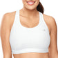 Champion Women's Vented Compression Plus Sports Bra White Size 2X