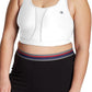 Champion Women's Vented Compression Plus Sports Bra White Size 4X