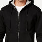 Champion Men's Powerblend Fleece Zip Hoodie Black Size Large