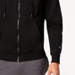 Champion Men's Powerblend Fleece Zip Hoodie Black Size Large