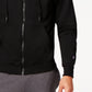 Champion Men's Powerblend Fleece Zip Hoodie Black Size X-Large