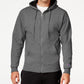 Champion Men's Powerblend Fleece Zip Hoodie Gray Size Large