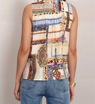 Johnny Was - Stano Ife High Neck Tank