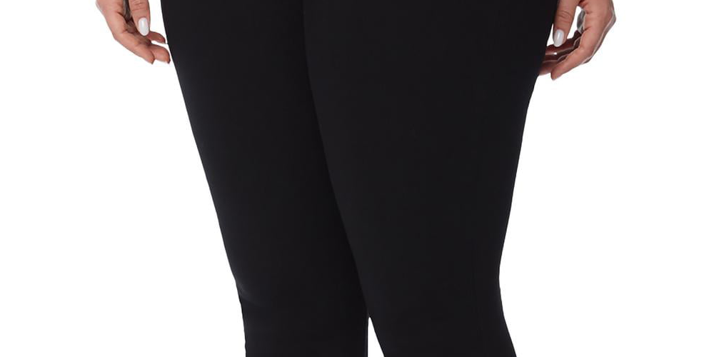Jones New York Women's Lexington High Rise Skinny Ankle Jeans Black Size 20W