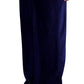 Jones New York Women's Ribbed Velour Pull On Straight Leg Pants Blue Size 2X