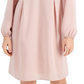 INC International Concepts Women's Chiffon Shift Dress Pink Size X-Small