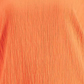 Bar III Women's Gathered Square Neck Pullover Top Orange Size 2X