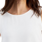 Anne Klein Women's Relaxed Tank Pullover Top White Size Medium