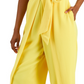 INC International Concepts Women's Walkthrough Jumpsuit Yellow Size 2