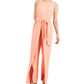 INC International Concepts Women's Walkthrough Jumpsuit Orange Size 2