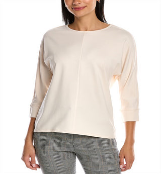 Anne Klein Dolman Top White Size L