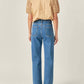 English Factory - FRONT CUT-OUT SMOCKED TOP