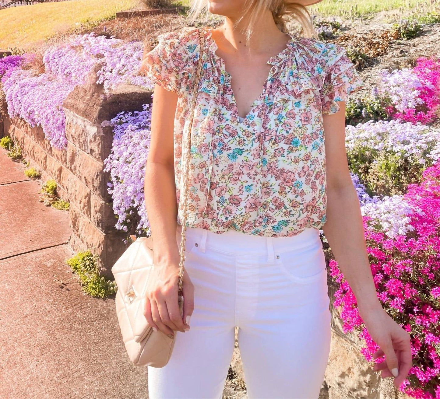 Buddylove - Carla Ruffle Top
