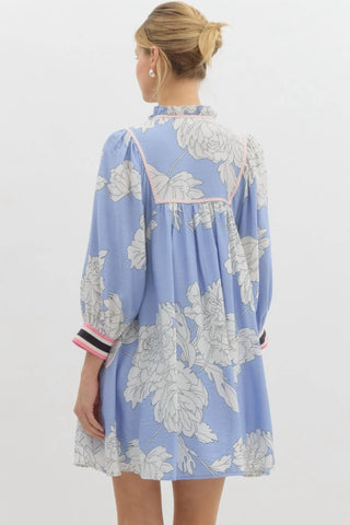 Entro - Bistro Bound Floral Dress