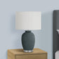 Lighting, Table Lamp, Ceramic, Contemporary - Blue