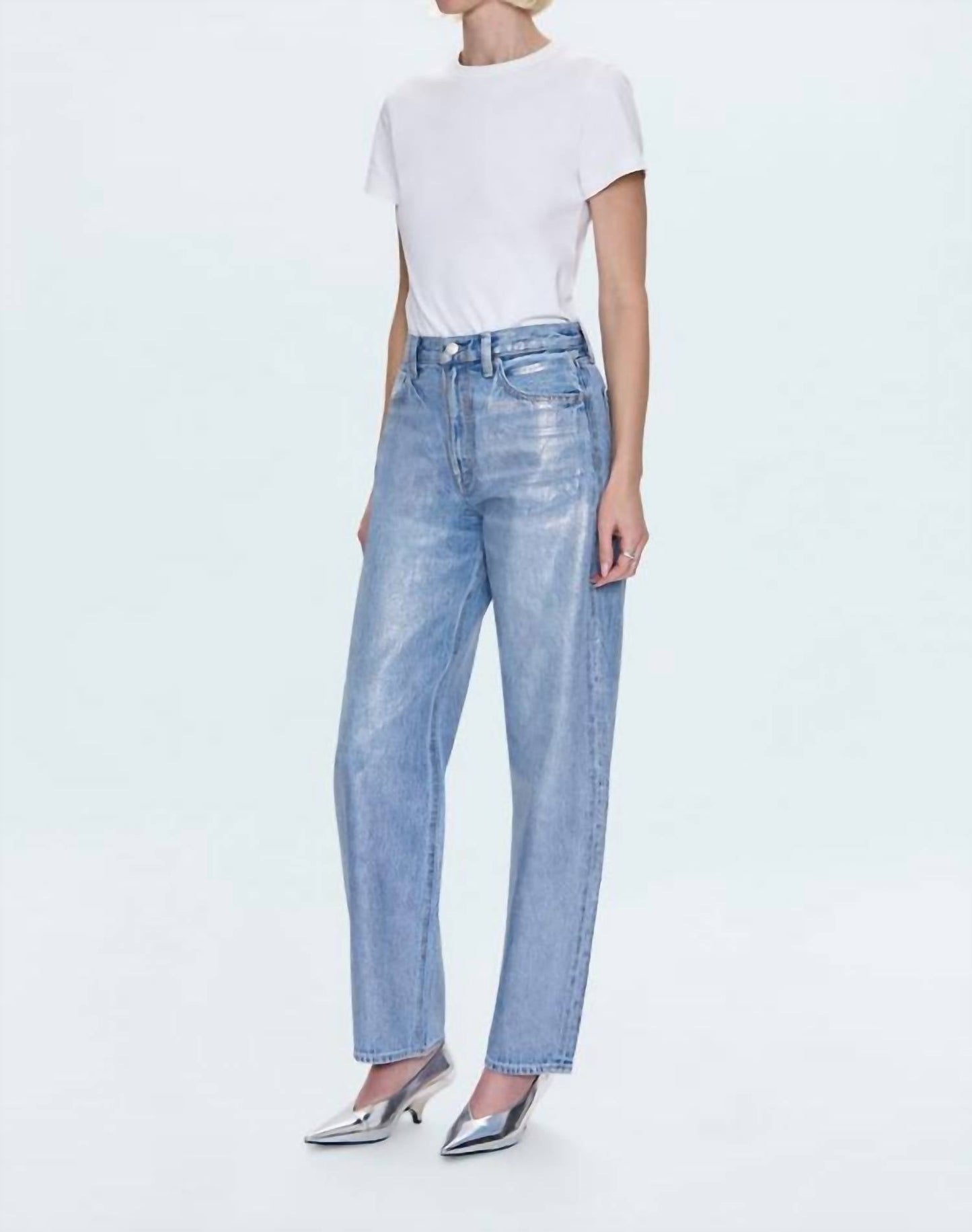 Pistola - Wes High Rise Barrel Jean