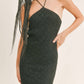 Sage The Label - Beloved Pointelle Halter Mini Dress