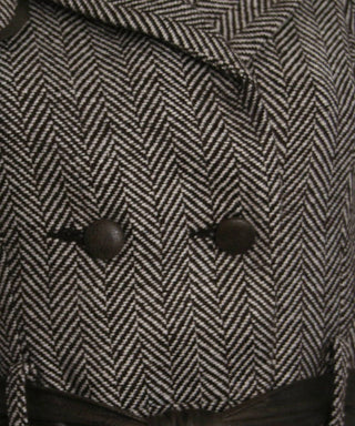 Double Zero - Women's Double Breasted A-line Coat