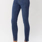Judy Blue - High Waist Front Inseam & Slit Skinny Denim Jeans